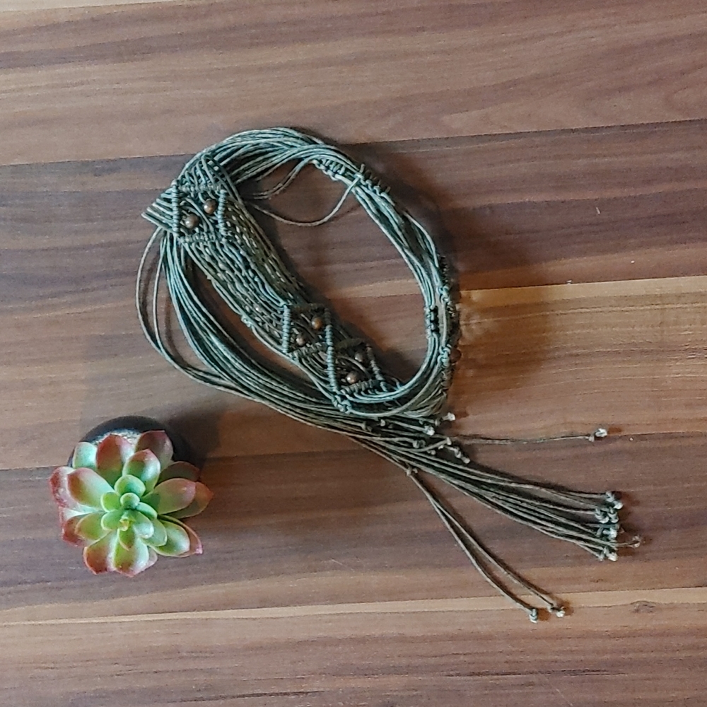 🌙 Boho Tie Up Belt 🌙